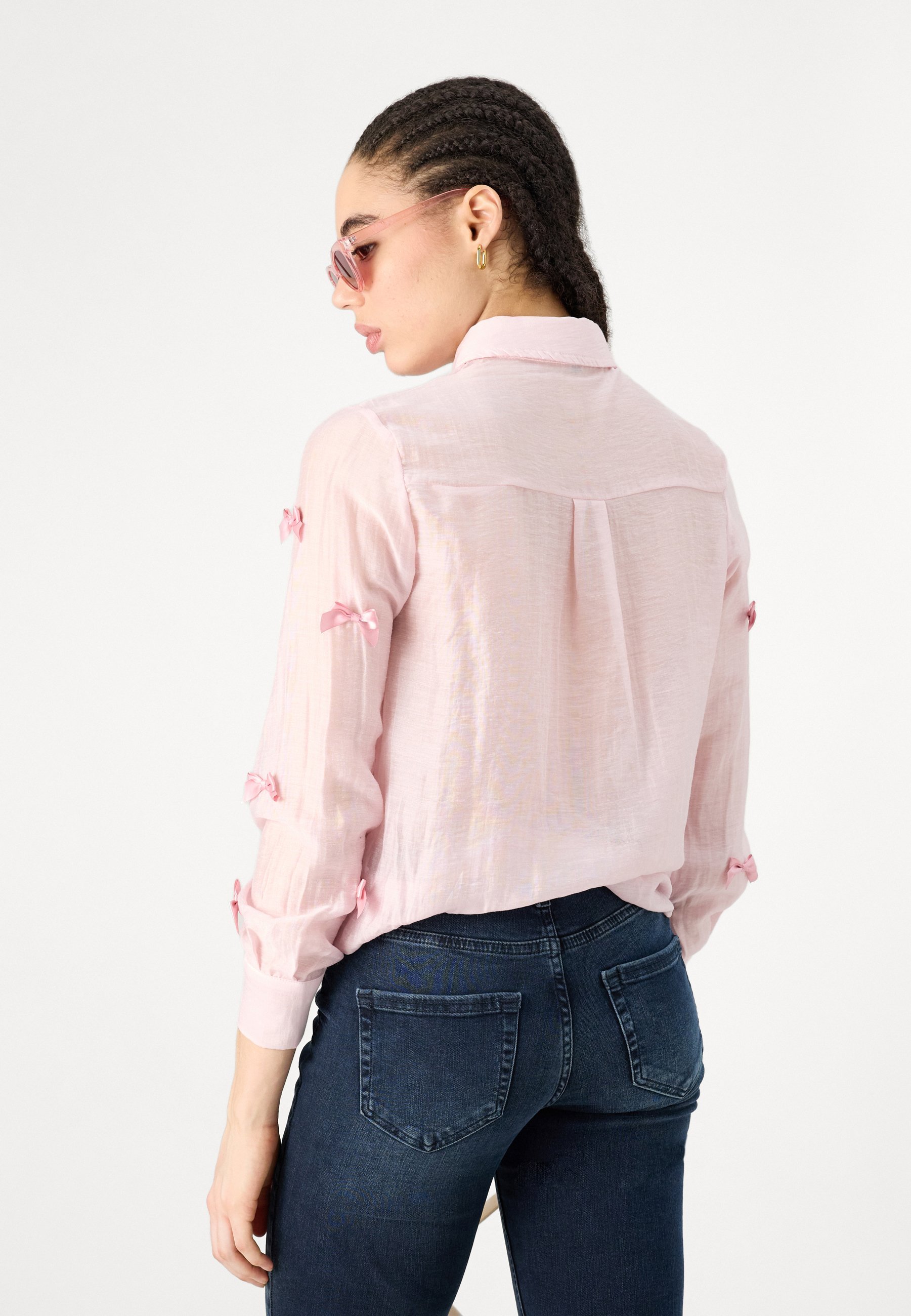 ALLEEN ONLBLUSH - Skinny Fit jeans - blauwzwart denim