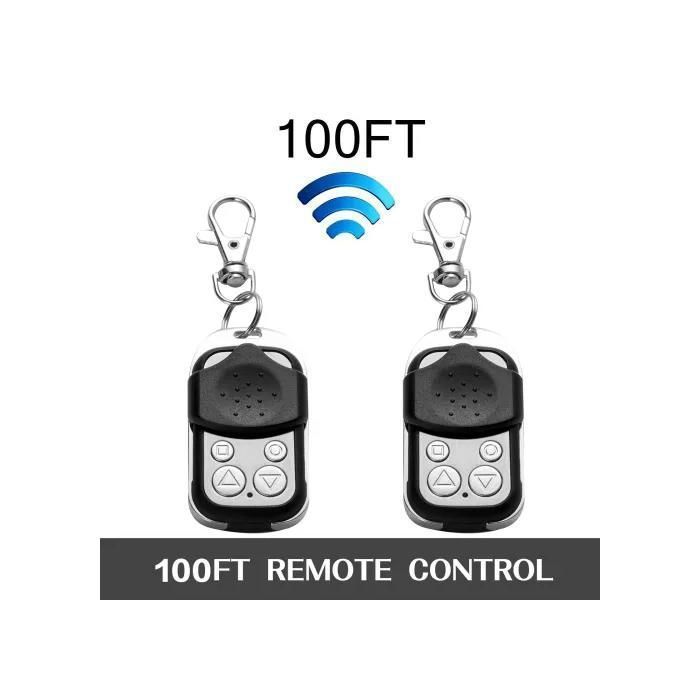 Kit de motorización para portón corredizo - Kit de apertura automática para portón corredizo con 4 mandos a distancia - 600 kg - Luz LED WIFI