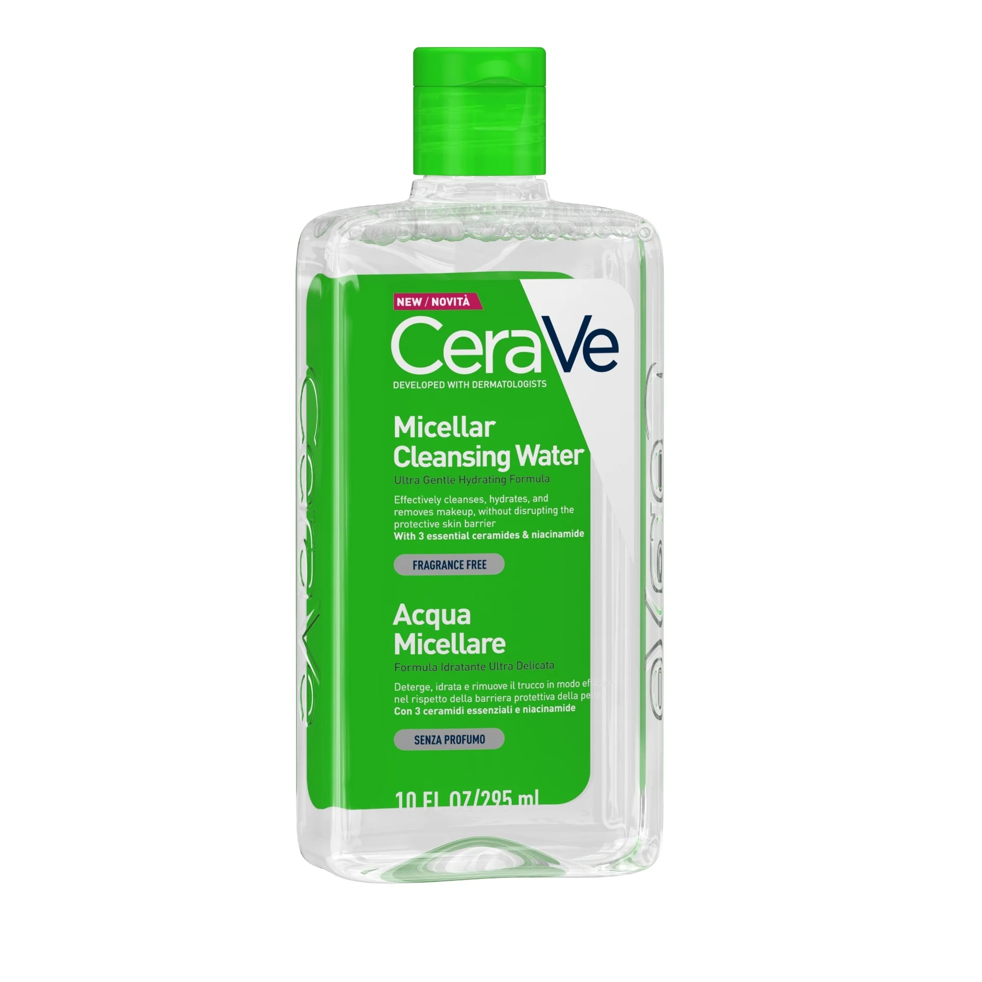Detergenti Acqua Micellare con 3 ceramidi essenziali - Acqua detergente viso