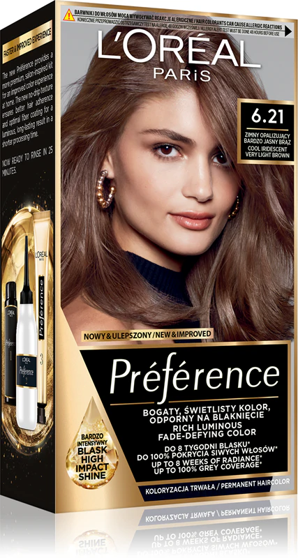 Permanentná farba na vlasy L'Oréal Paris Préférence