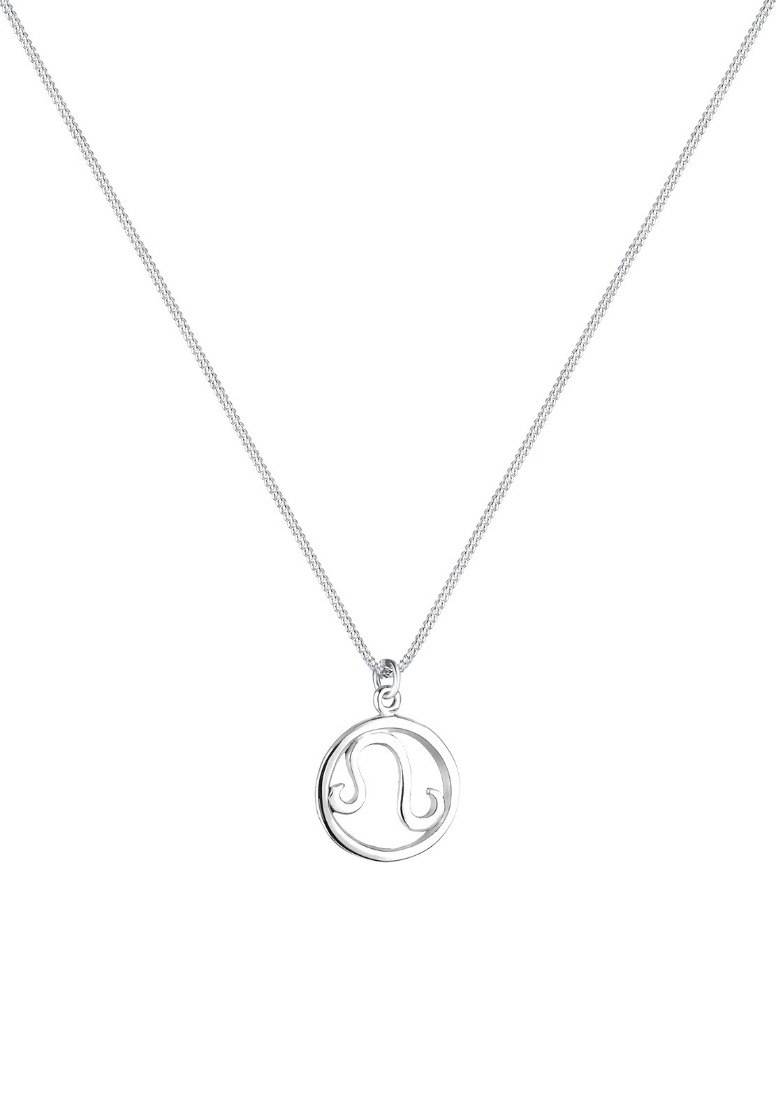 Elli Femme Pendentif du Zodiaque Léo Filigrane en Argent Sterling 925