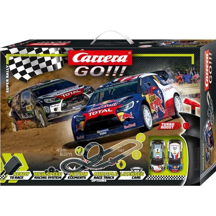 Carrera Go!!! Circuit - CARRERA-TOYS - Super Rally - Adulto - Marrón - Interior