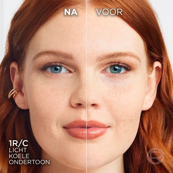 L'Oréal Paris True Match 1C puder v prahu odtenek Rose Ivory