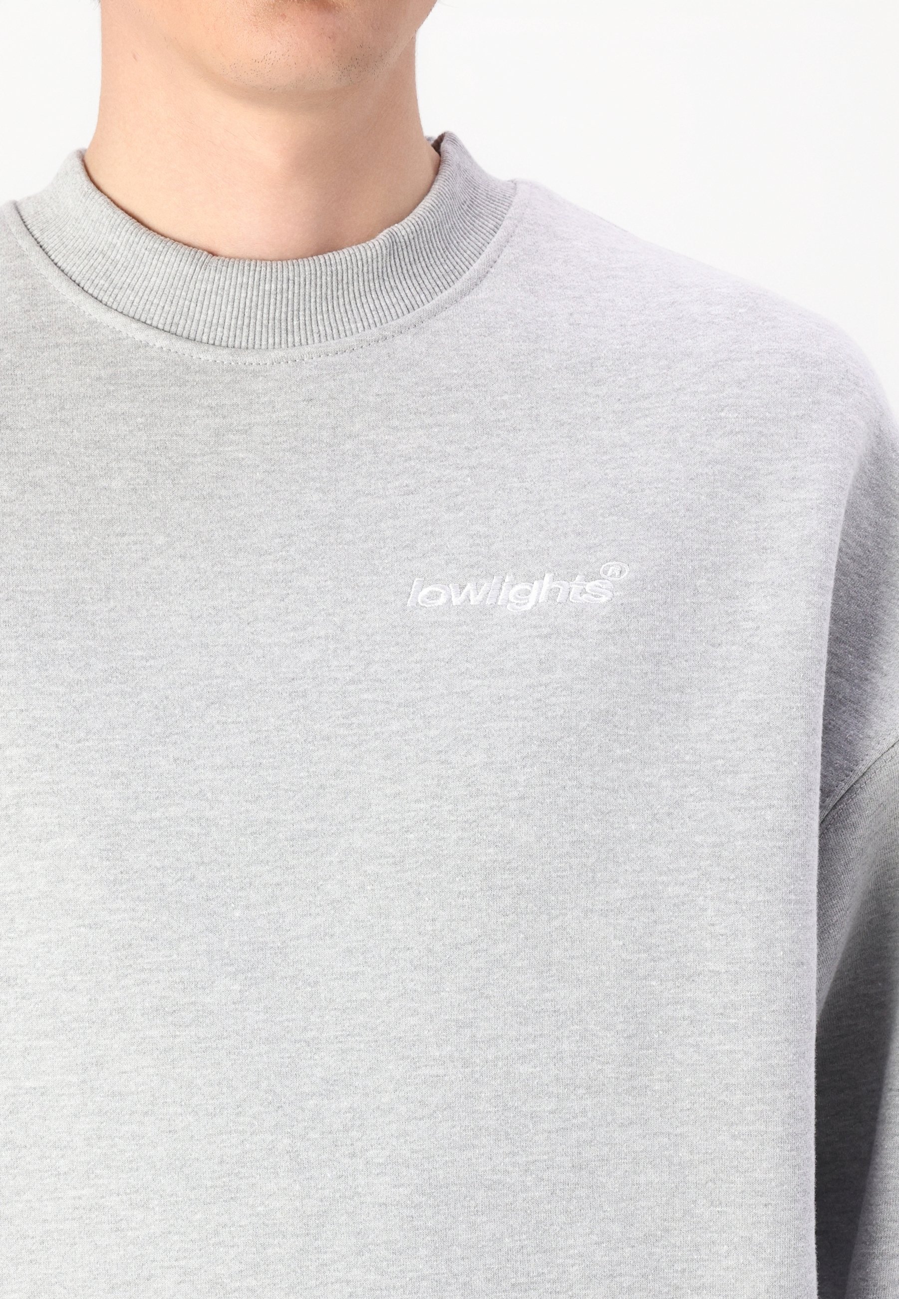 Sweat-shirt LOW LIGHTS STUDIOS® - gris chiné