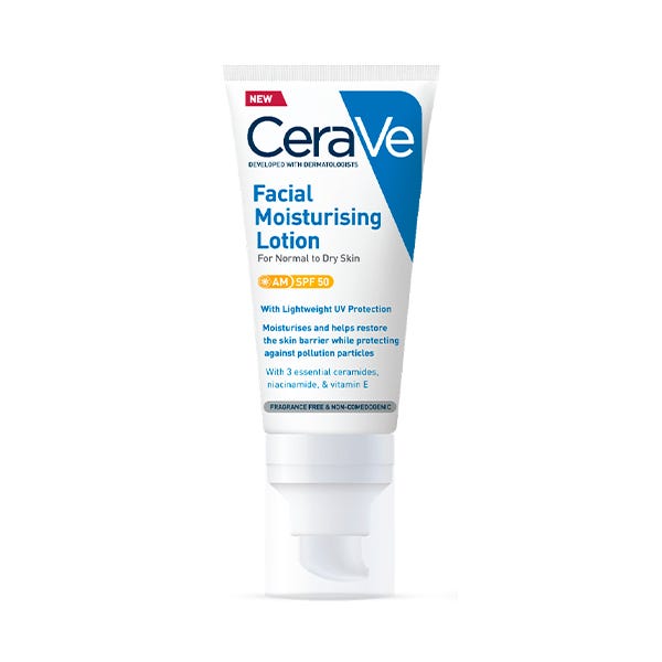 Loțiune hidratantă pentru față SPF50 | 52 ml