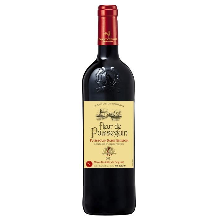 Fleur de Puisseguin 2021 Puisseguin Saint-Emilion - Burdeos - 75 cl x6