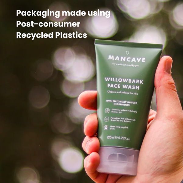 ManCave Willowbark ansiktsvask 125 ml | Gaver til pappa | Superdrug