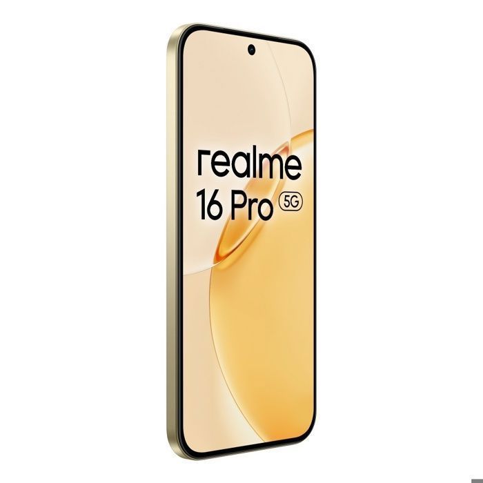 Smartphone Realme 16 Pro 5G 8GB+256GB Gold 200MP 6500mAh IP69 AMOLED 144Hz