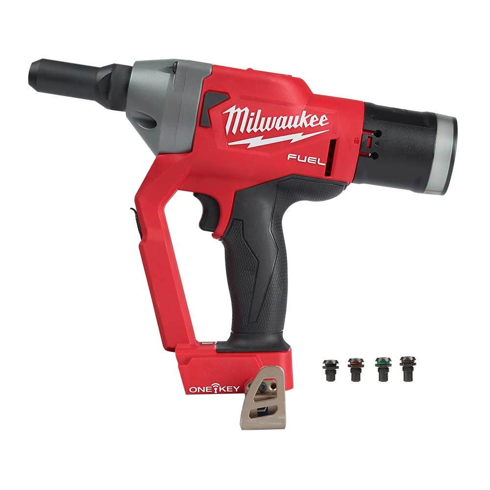 MILWAUKEE 18V FUEL™ 1/4-Zoll-Nietgerät mit ONE-KEY™-Abdeckung M18FPRT-0