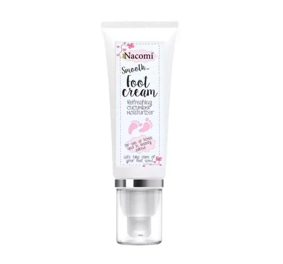 Nacomi krem do stóp odświeżający Zielony Ogórek 85 ml
