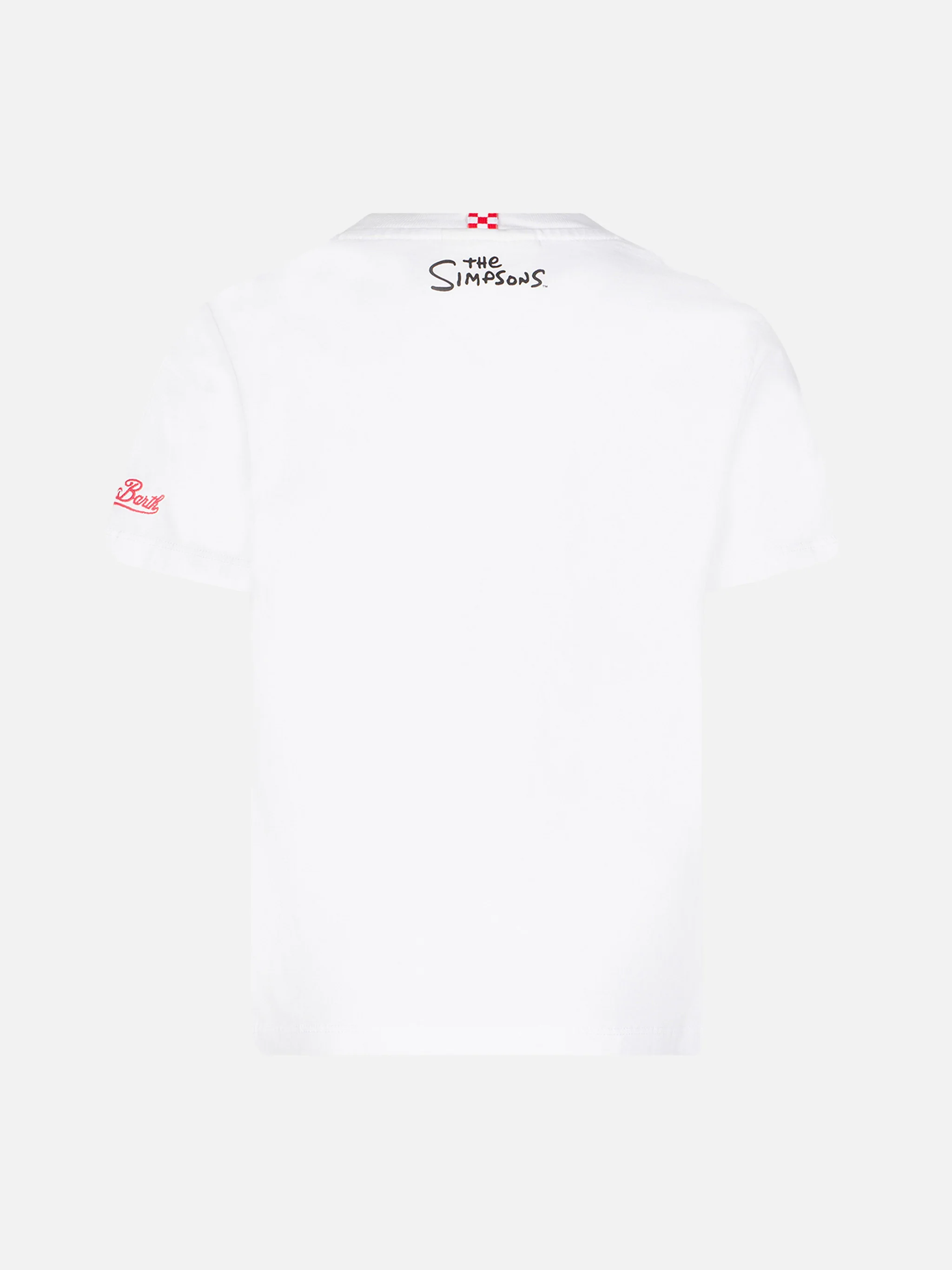 Kinder T-shirt van katoen met duivel Bart-print | THE SIMPSON SPECI