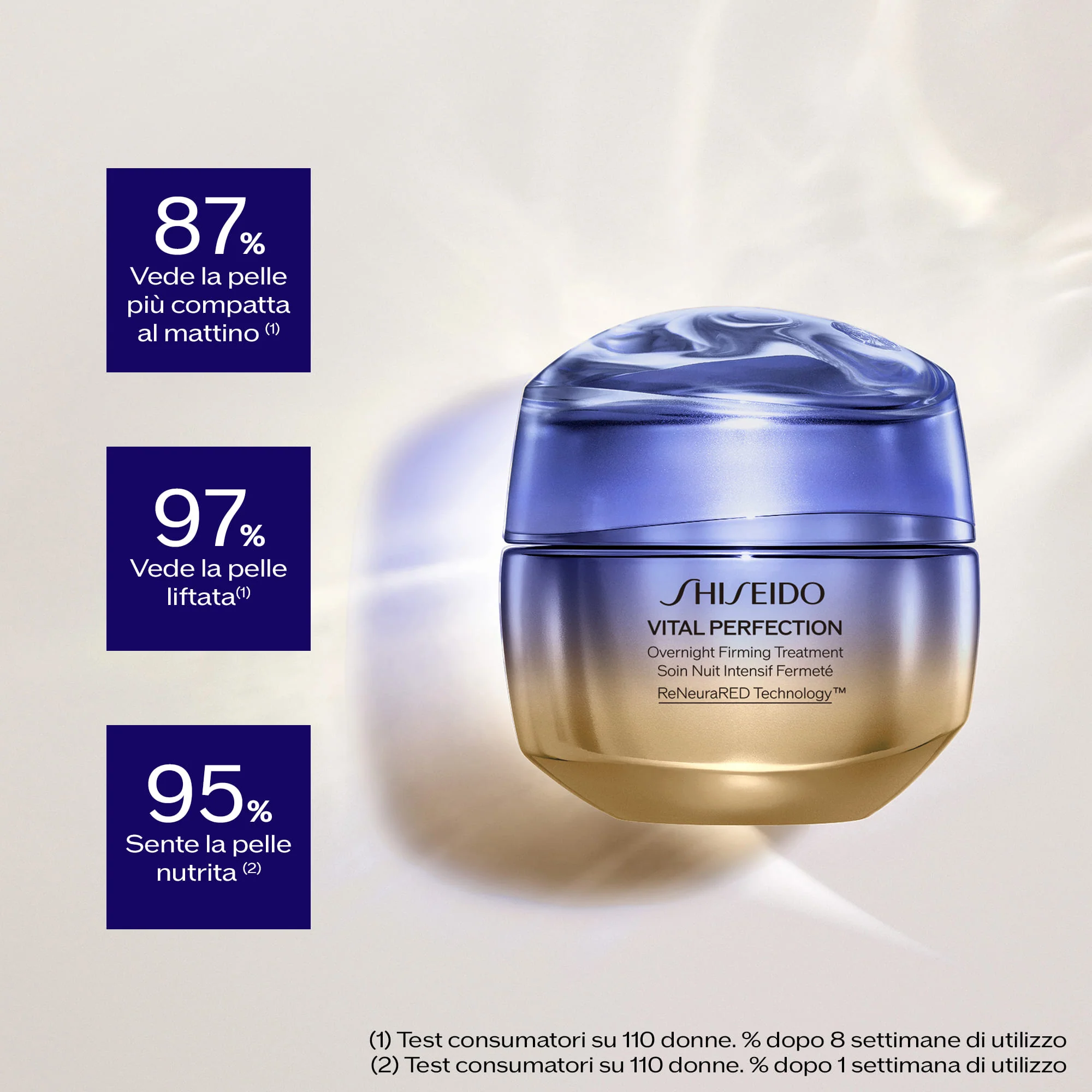 Vital Perfection Overnight Firming Treatment Refill - Tratt.notte lifting viso , Tratt.viso notte antirughe