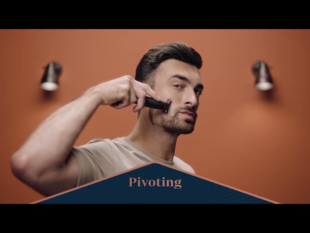 Recortadora de barba inalámbrica King C. Gillette Style Master para hombre.