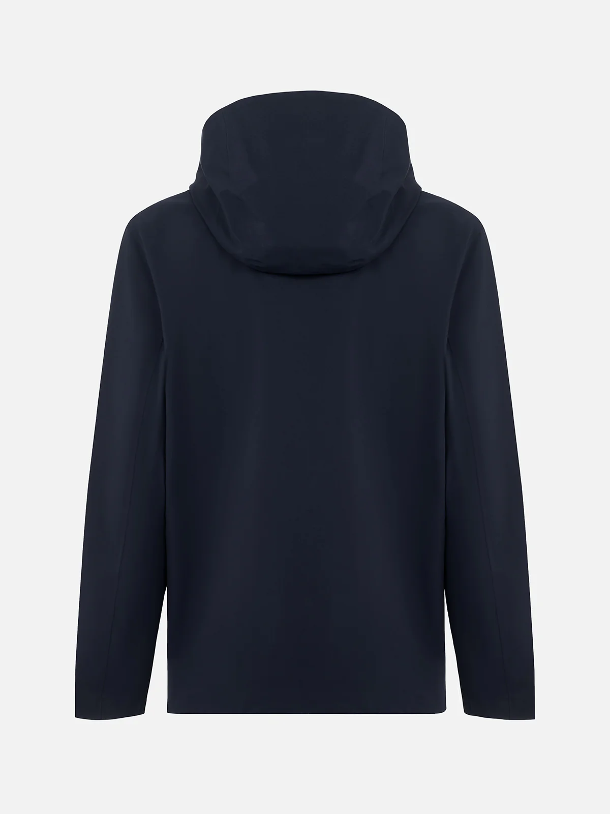 Parson herenjas met capuchon, marineblauw, 3 lagen