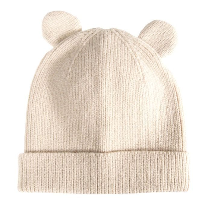 Gorro para bebés unisex Isotoner color crema