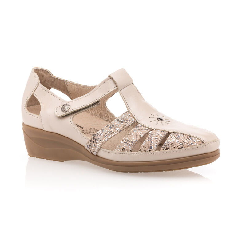 Chaussures confort Femme Beige