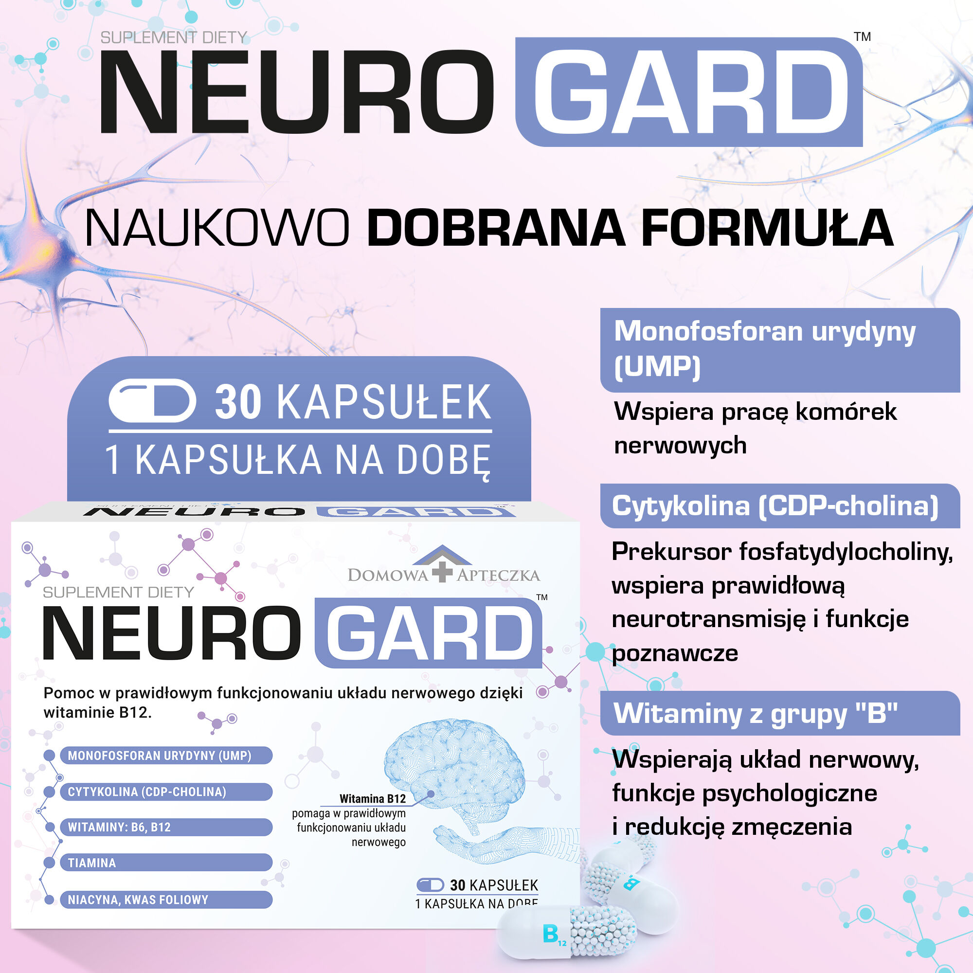 Komplet prve pomoči Neuro Gard za dom