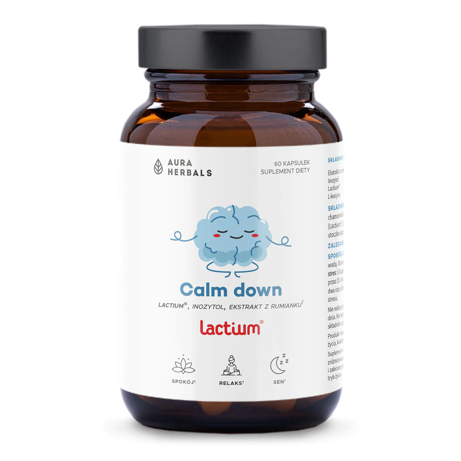 Aura Herbals Calm Down Lactium Kapsułki