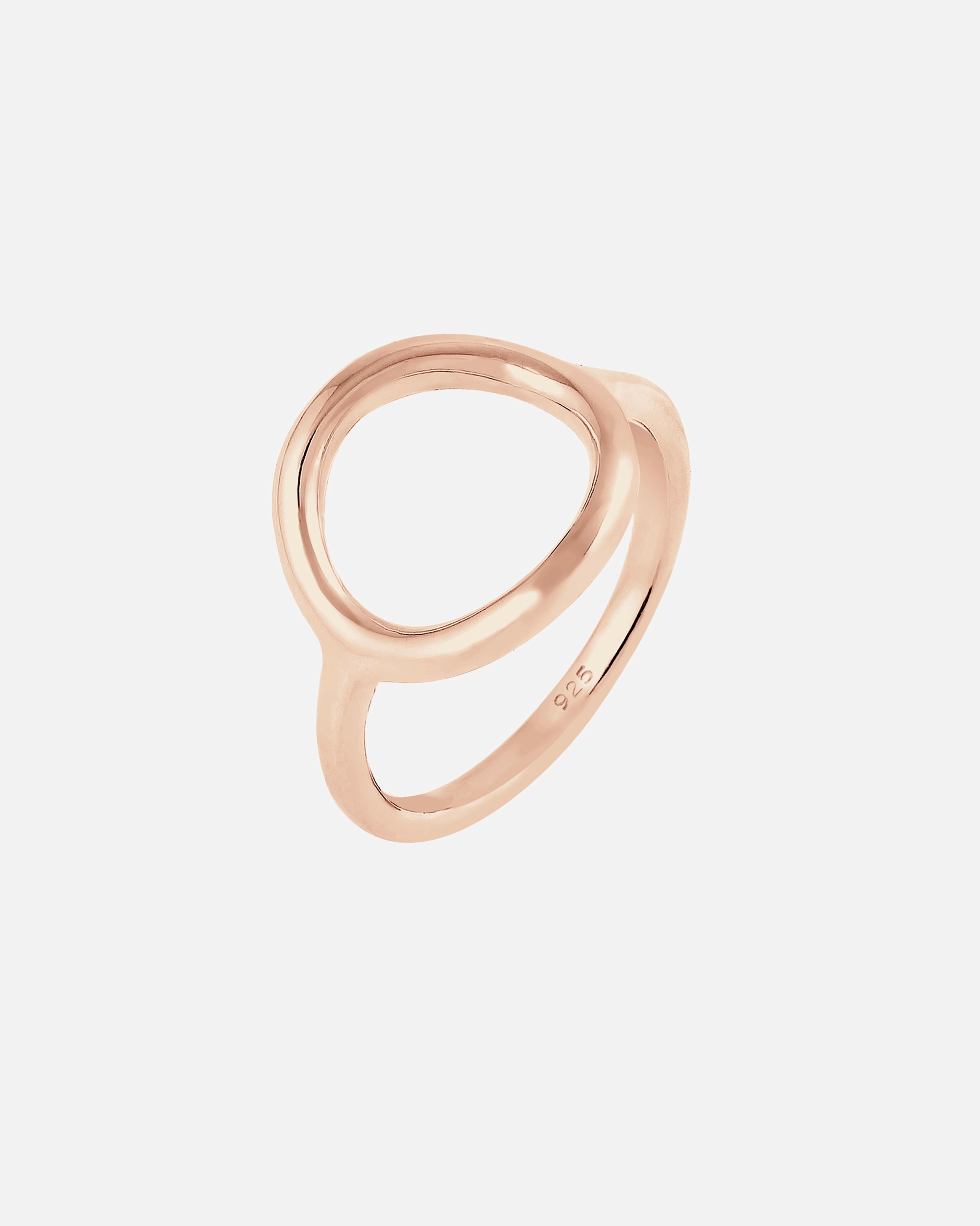 Elli Femmes Cercle Rond Géo Statement en Argent Sterling 925