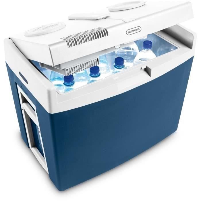 Nevera termoeléctrica MOBICOOL MT 35W - 33L - Refrigeración/Calefacción - 2 ruedas