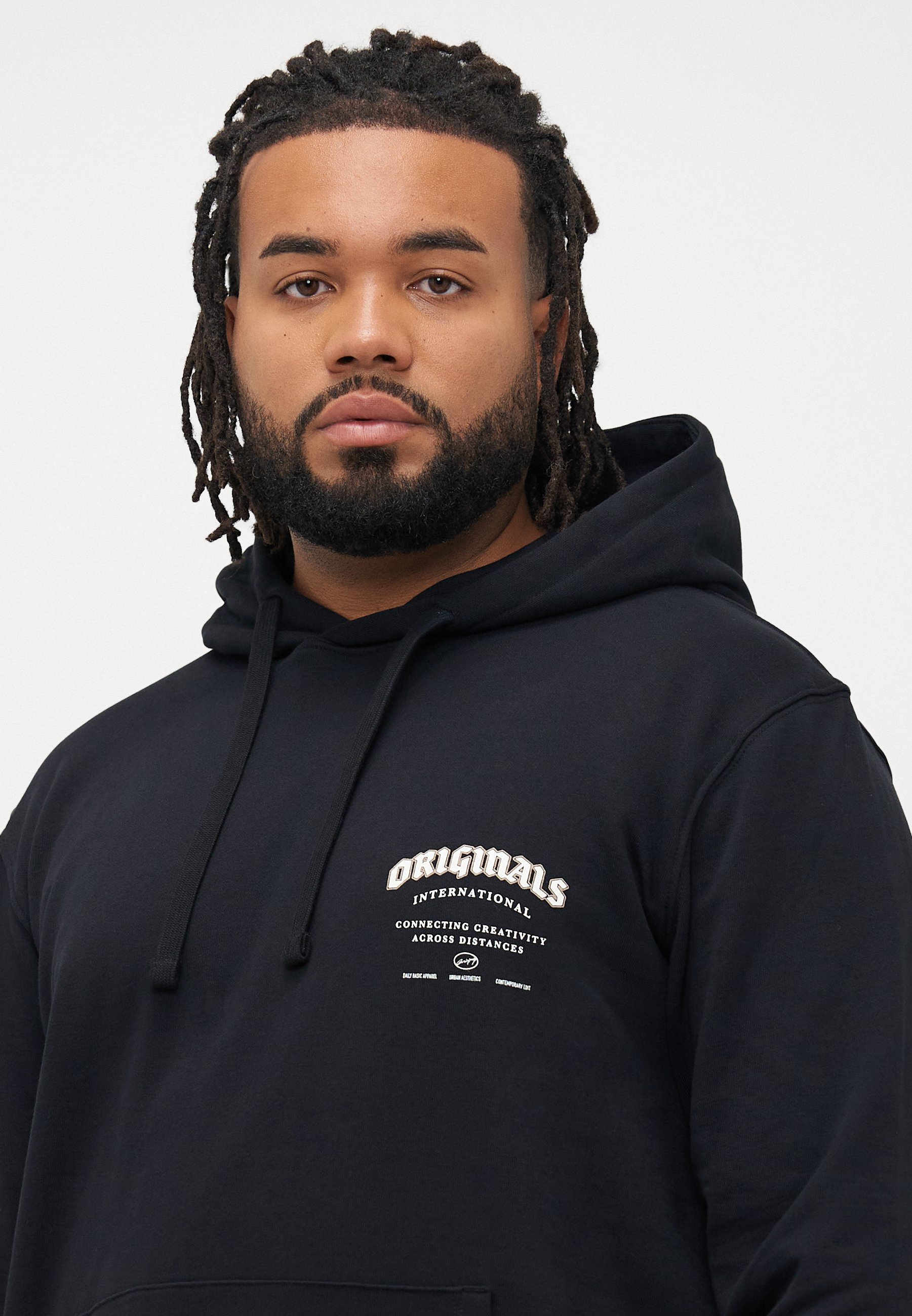 Jack & Jones JORMEADOWS - Sweat à capuche - noir