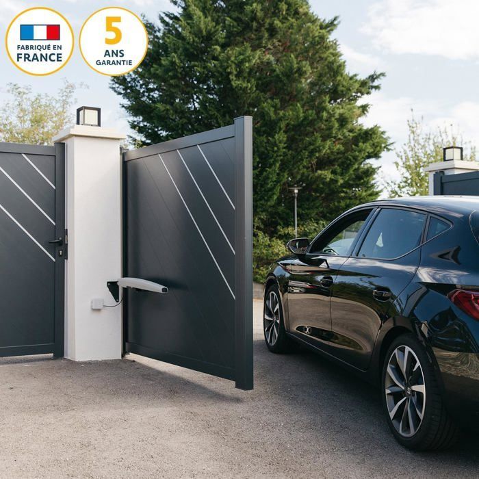 Motorisation portail battant - SOMFY - Exavia Star - Vantaux jusqu'à 2,5m - Détection d'obstacles - Kit complet