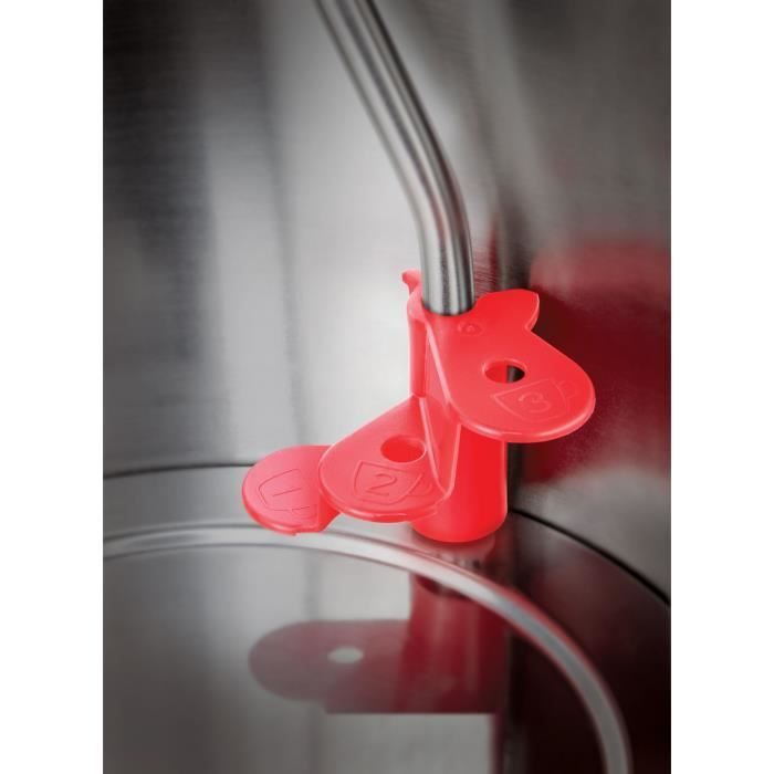 Bouilloire Compacte Rouge - RUSSELL HOBBS 24992-70 - Capacité 1L - Filtre Anti-Calcaire Amovible