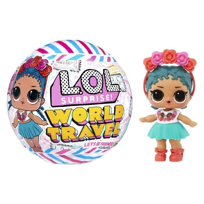 LOL Surprise - Travel - Mini Dolls from Around the World - Random Collectible Model