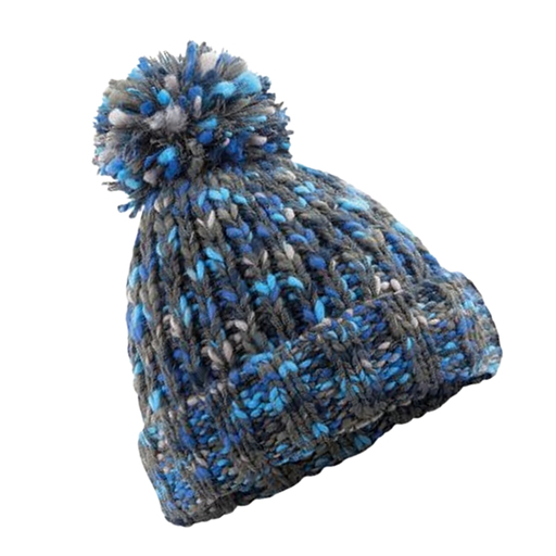 Gorro De Punto Twister avec pompon Beechfield