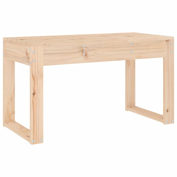 Ławka ogrodowa Brąz 80 x 38 x 45 cm Drewno sosnowe vidaXL