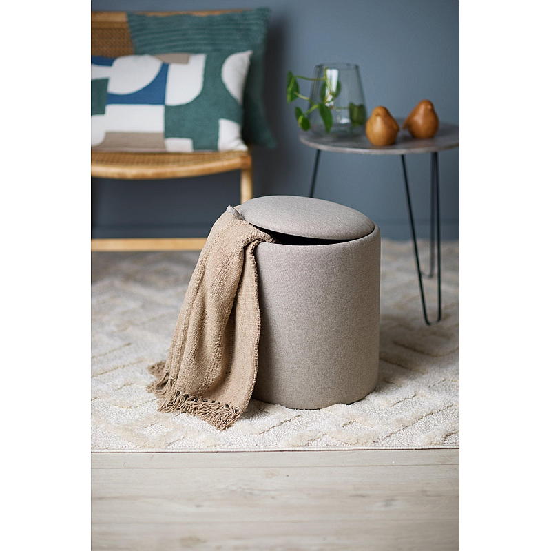 Vloerkleed voor thuis, 125x150 cm, met franjes, beige