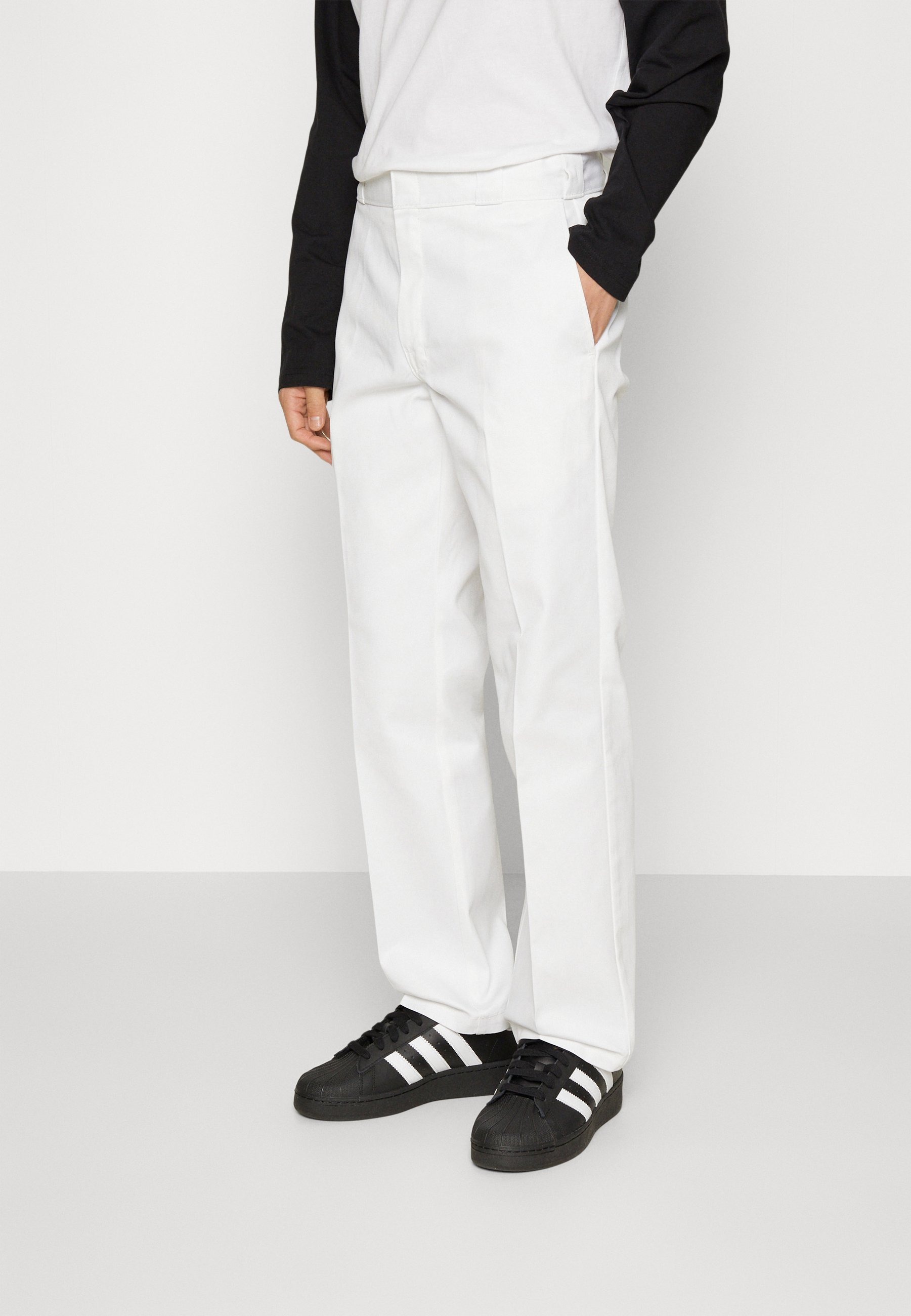 Dickies 874 WORK PANT - Spodnie - białe