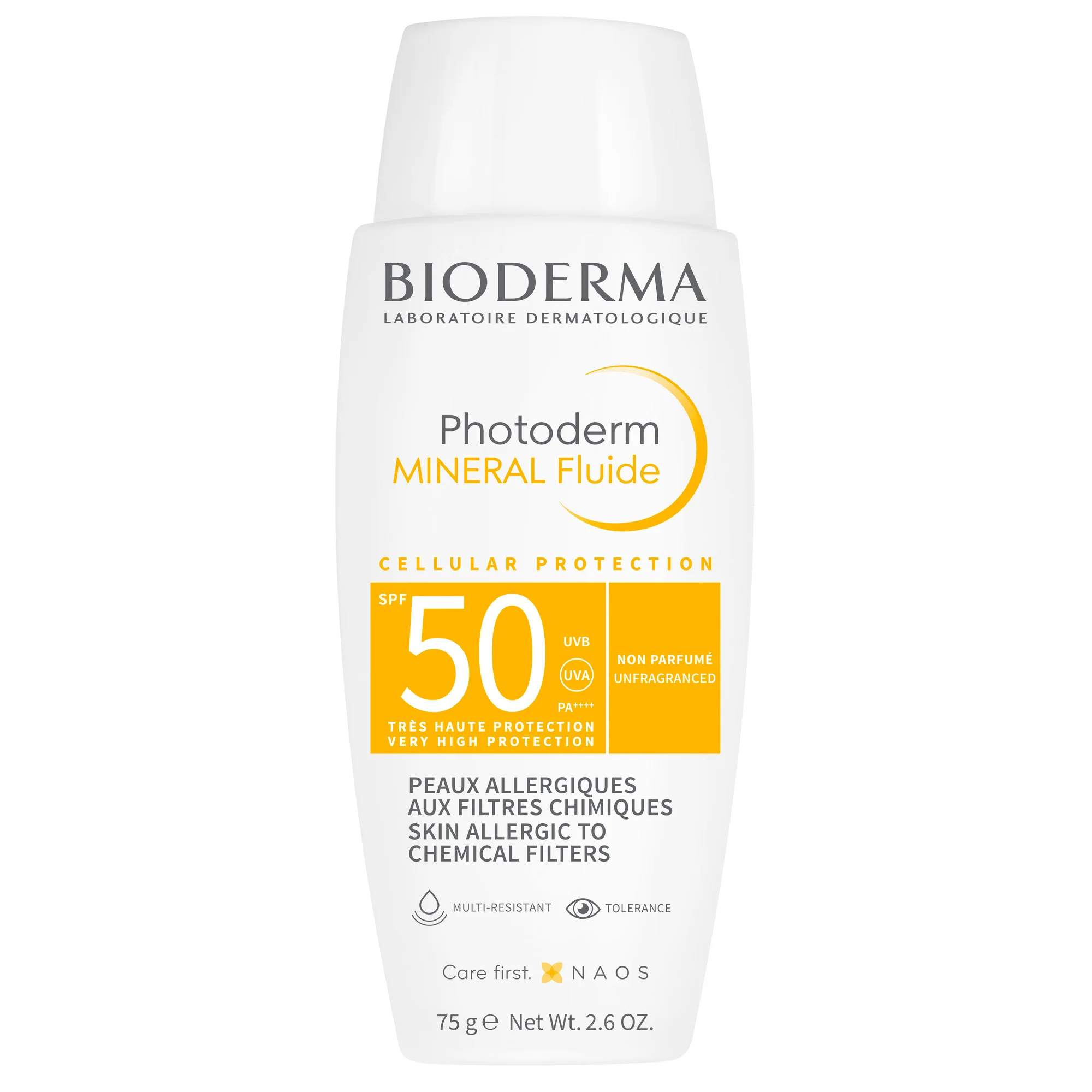 Photoderm Mineral Fluide SPF50 - Crema solare corpo alta prot., Solare viso alta prot.