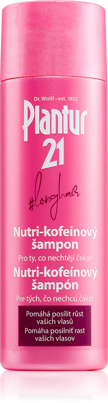 Plantur 21 #langhaar voedende cafeïne shampoo voor haargroei en versterking van de haarwortels