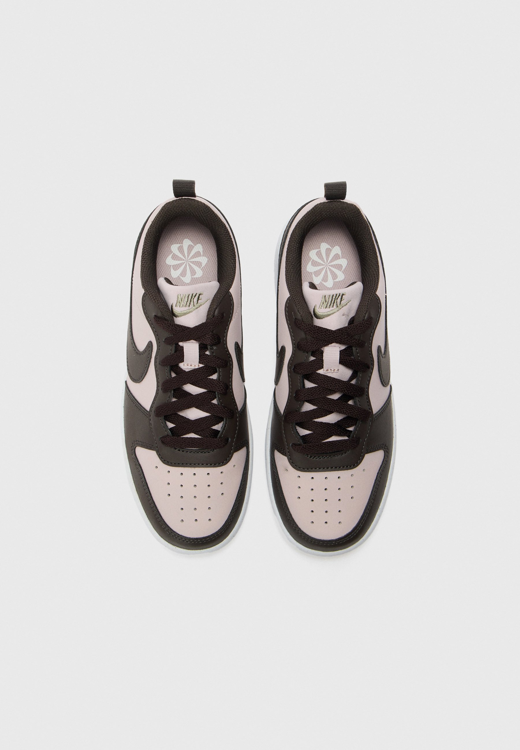Nike Sportswear COURT BOROUGH LOW UNISEX - Sneakers - particle rose/velvet brown