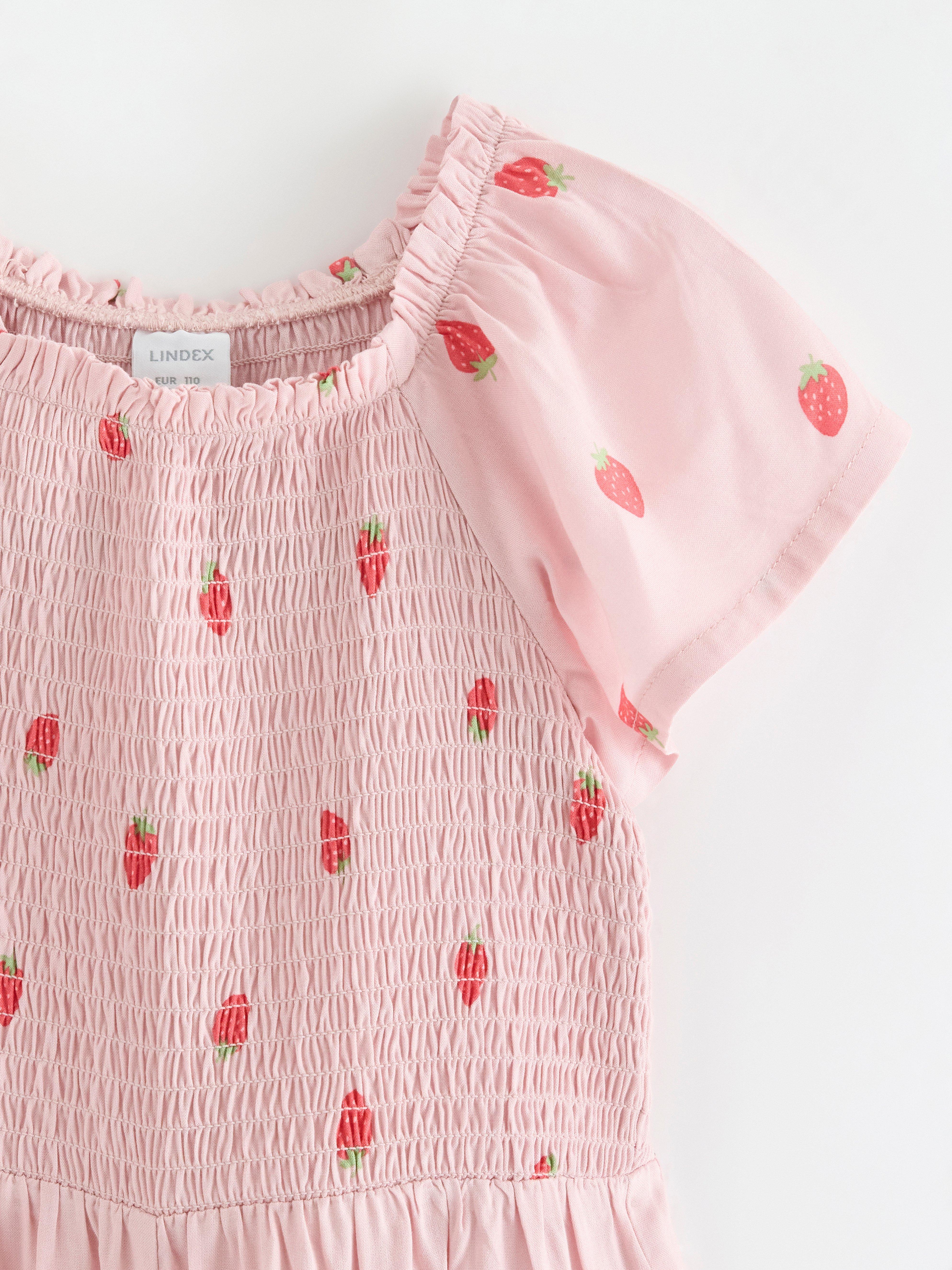 Macacão Kortärmad Light Dusty Pink
