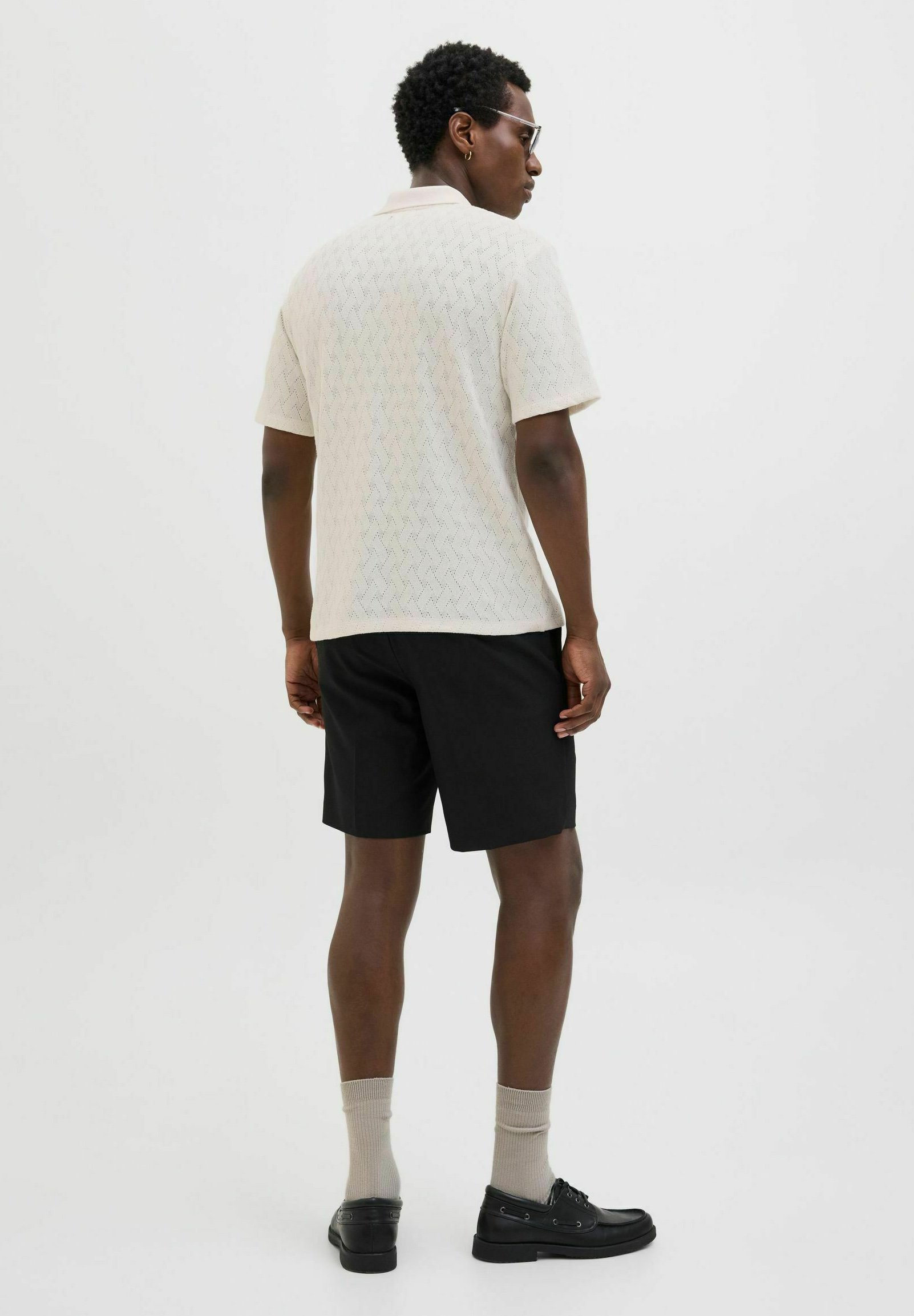 Jack & Jones PREMIUM EINFARBIG - Poloshirt - cloud dancer