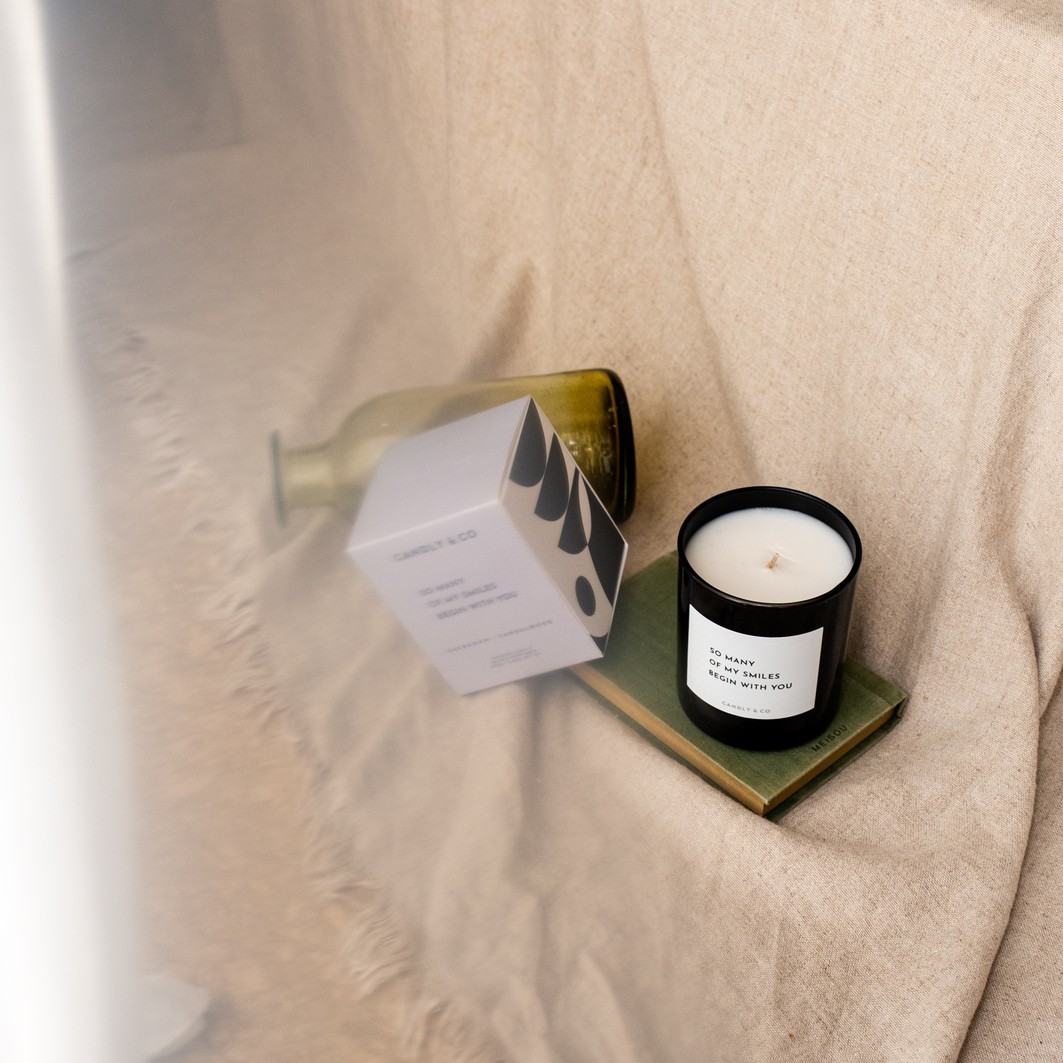 Candly&Co Bougie No.6 So many of my smiles begin with you