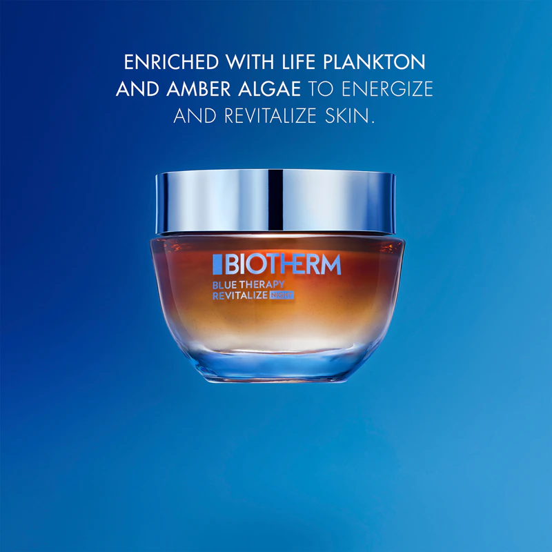 Biotherm Blue Therapy Amber Algae Revitalize Night Revitalisierende Nachtcreme
