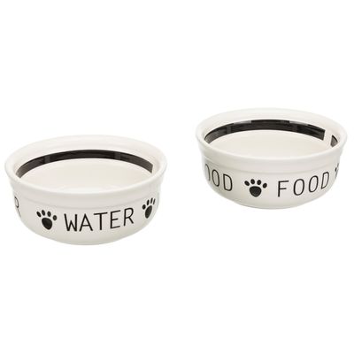 Conjunto de tigelas Trixie Eat on Feet com suporte