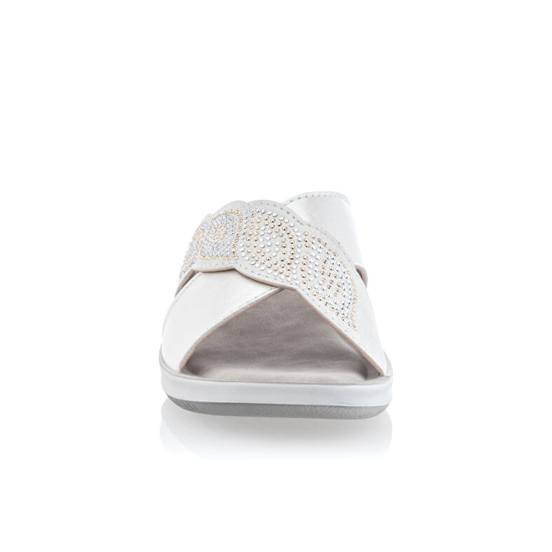 Mules / sabots Femme Blanc