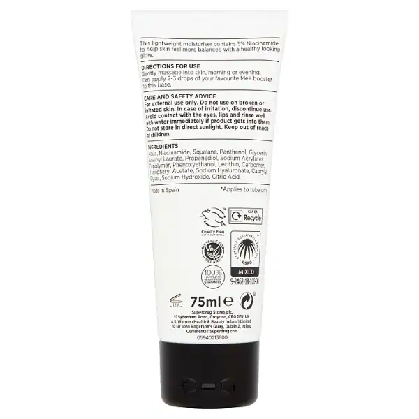 ME+ Niacinamide Hydraterende Crème 75ml