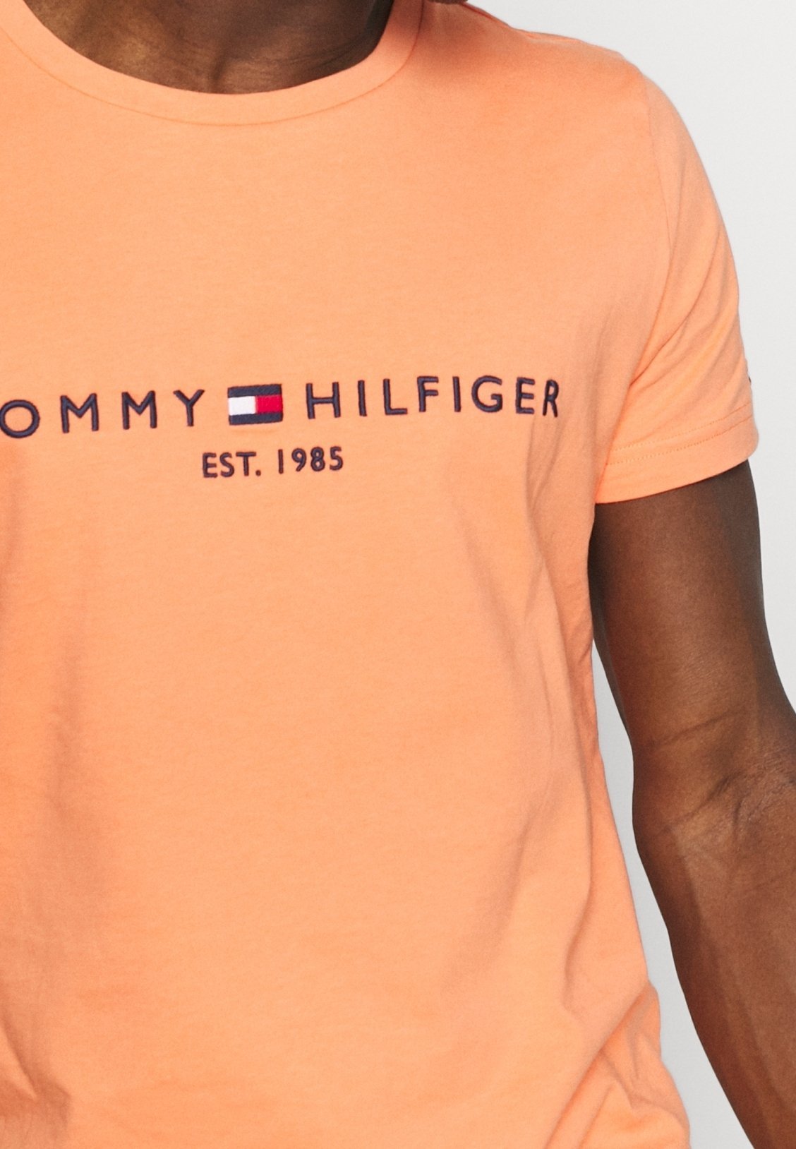Tommy Hilfiger T-shirt met print - oranje