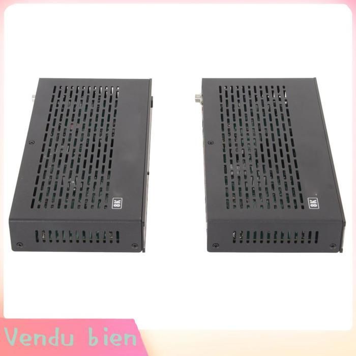 Garosa Para extensión Enchufe UE Para extensor Para HDP EHC100U 8K HD Multimedia Interfaz USB Proyector de video y sonido NUEVO Enchufe UE