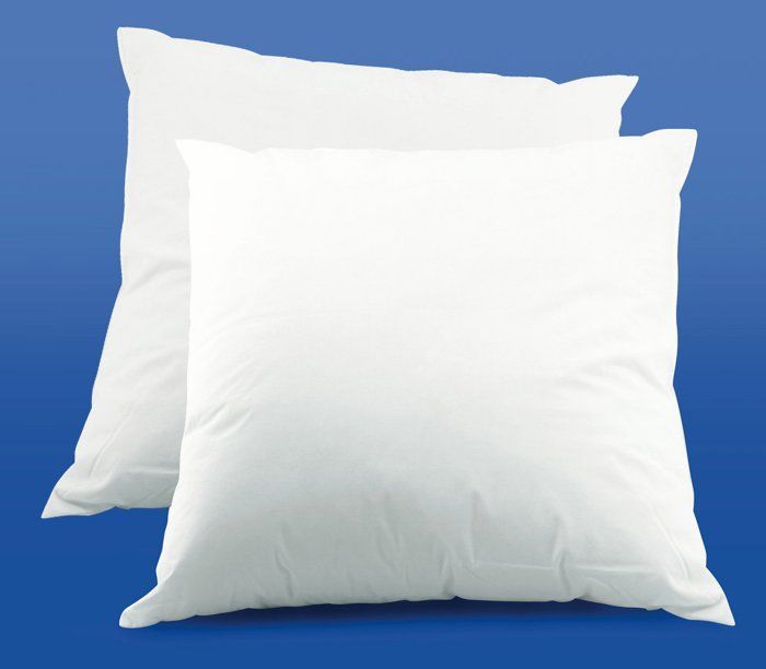 Almohada hipoalergénica de 60x60 cm, suave y cómoda, con funda 100% algodón y fabricada en Francia.