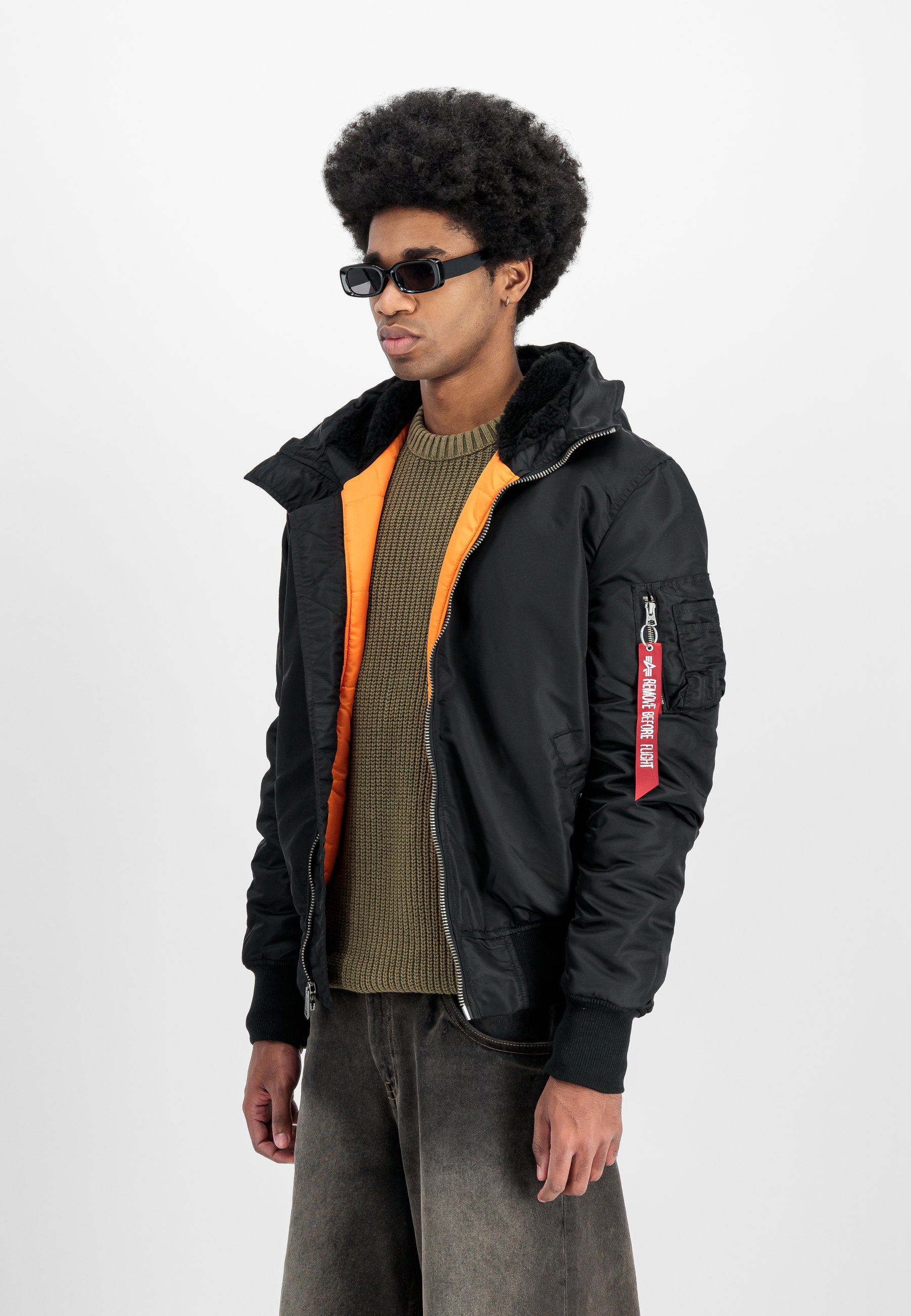 Zimní bunda Alpha Industries - černá