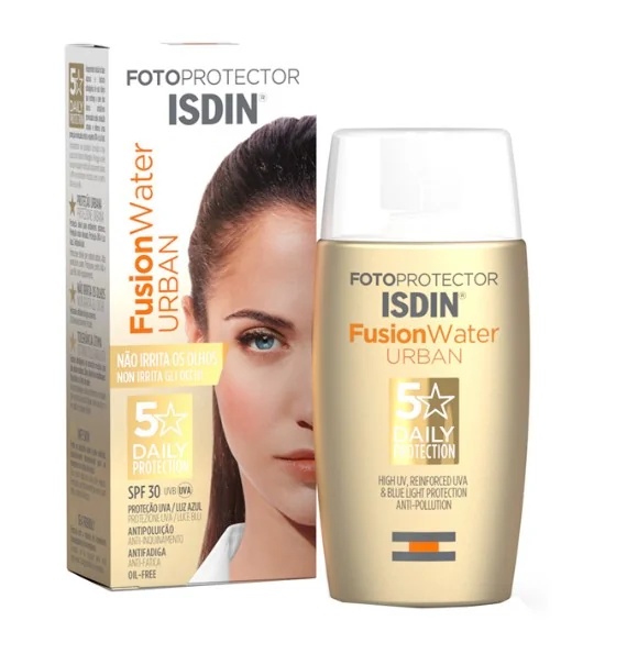 ISDIN Isdin Fotoprotector Facial Fusion Water Urban SPF30 Crema facial fotoprotectora 50 ml