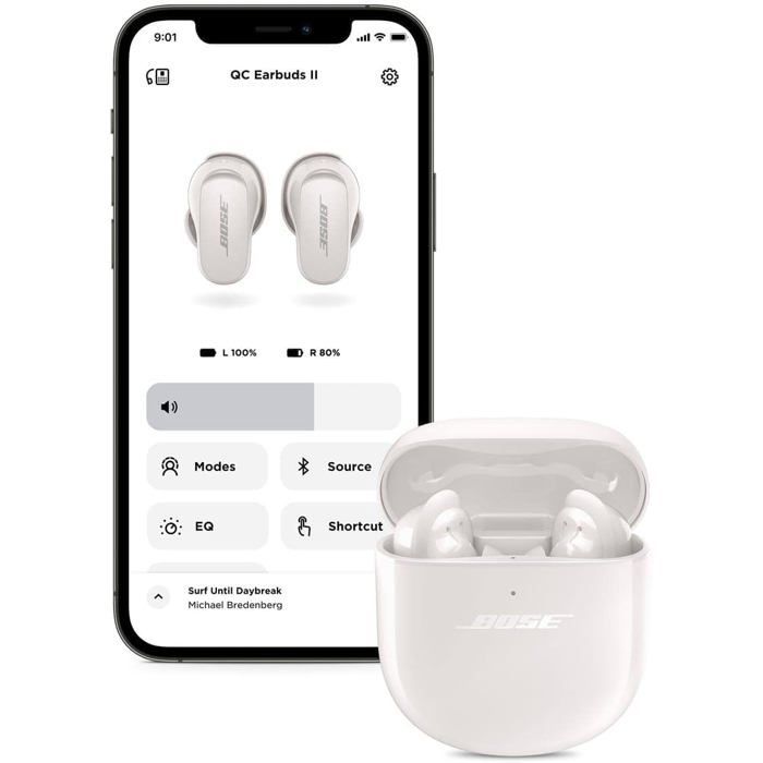 Écouteurs sans fil - Bose - Quietcomfort II - Suppression de bruit active - Intra-auriculaires - Triple