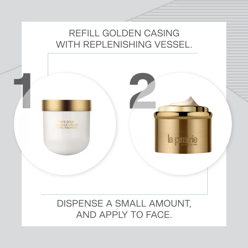 Cremă de zi Pure Gold Radiance Refill 50 ml - La Prairie