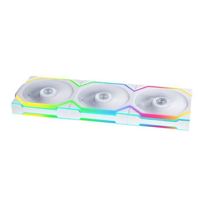 Ventilatore wireless ARGB - LIANLI - Uni Fan SL 120 - 120 mm - Bianco - Confezione da 3